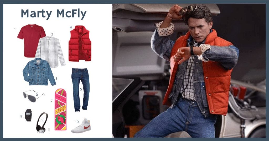 Diy Marty Mcfly Costume Ideas Cosplay And Halloween Ideas