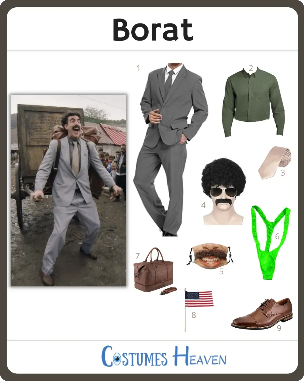 Borat Costume