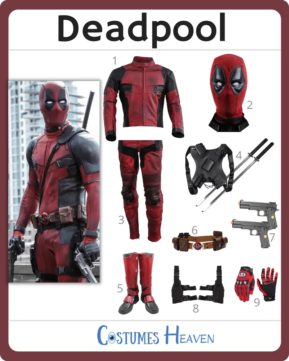 deadpool costume
