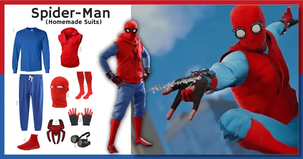 DIY Spider Man Homemade Suits 2024 Cosplay And Halloween Ideas   Spider Man Homemade Suits 1000 X 1250 Px 1024 × 538 Px 