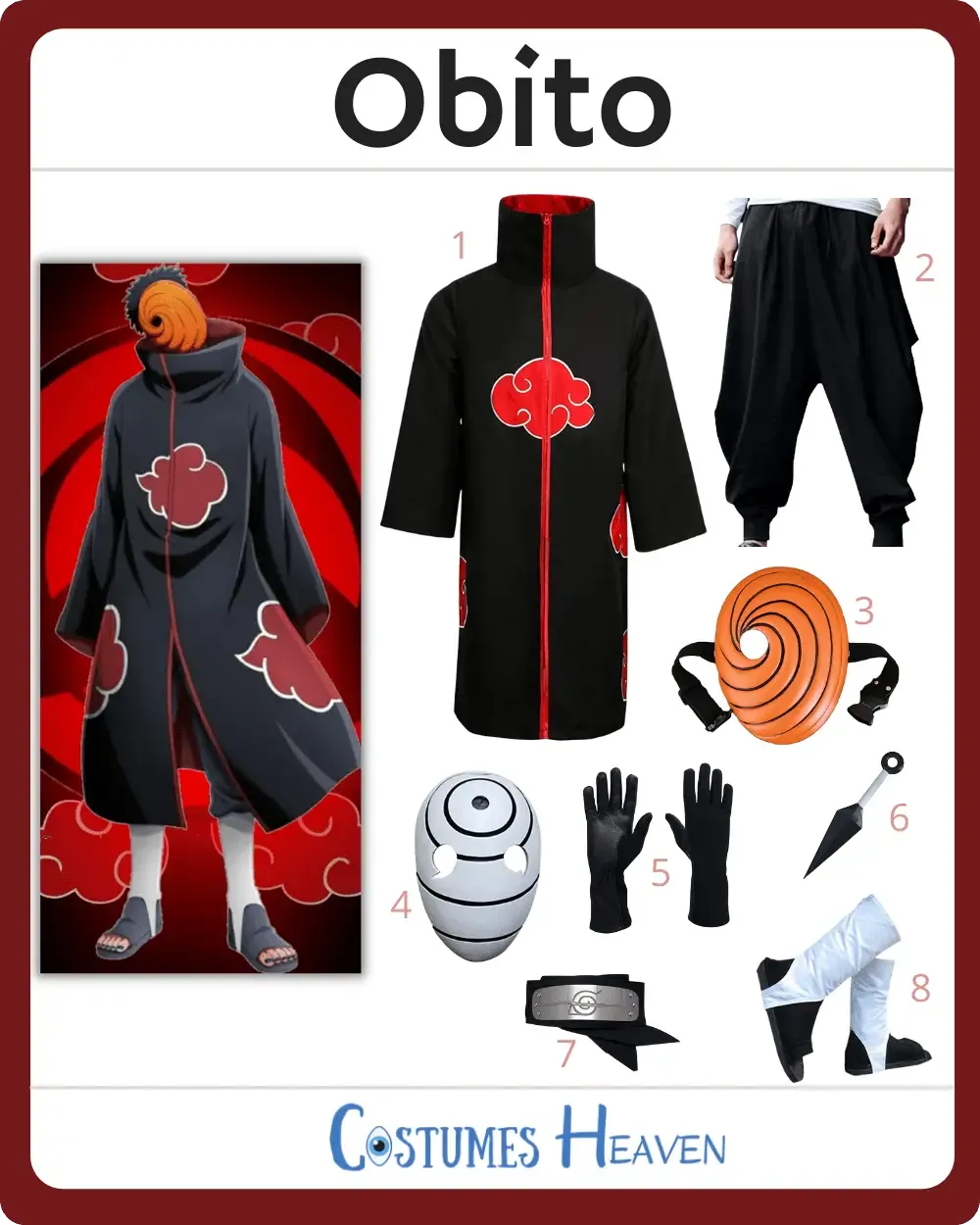 DIY Obito Costume Ideas 2023