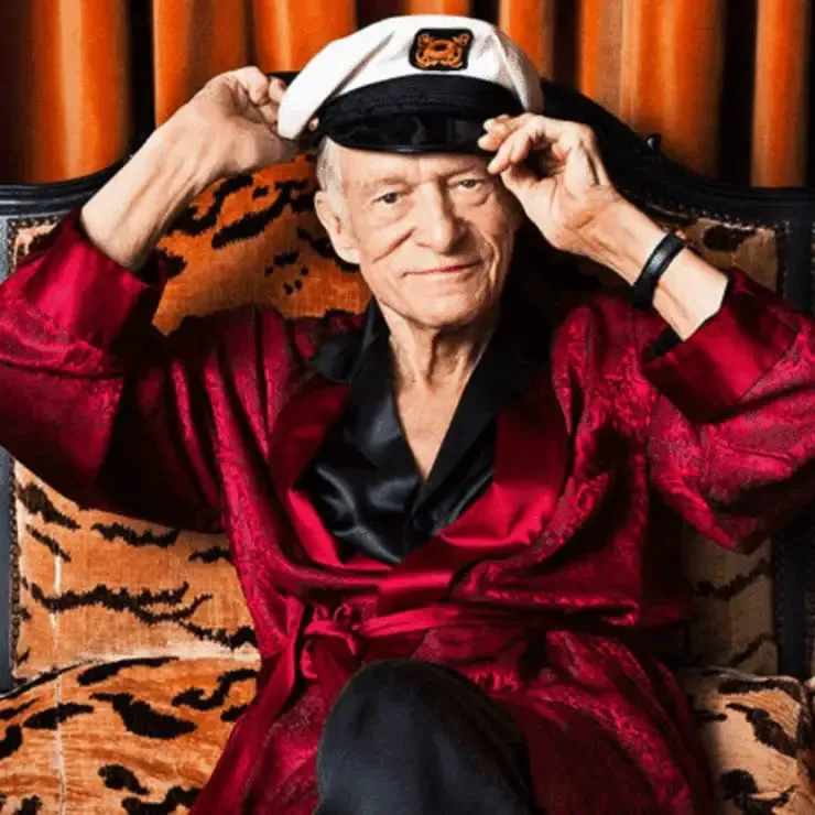 THE BON VIVANT ode to HUGH HEFNER ROBE {Limited Edition} PLAYBOY HEF –  SLEEPING WITH JACQUES