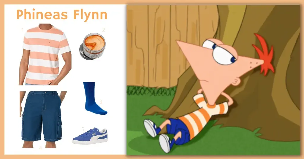Diy Phineas Flynn Costume 2024 Cosplay And Halloween Ideas