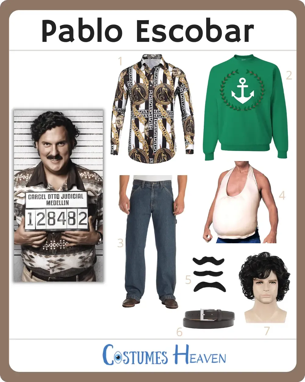 DIY Pablo Escobar Costume 2023