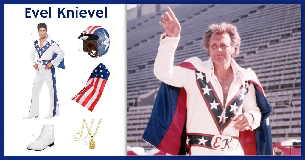 LastMinute Evel Knievel Costume Idea For Cosplay & Halloween 2024