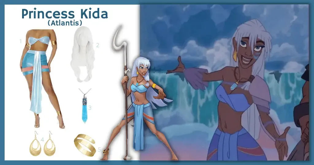 LastMinute Kida Atlantis Costume Idea For Cosplay & Halloween 2024