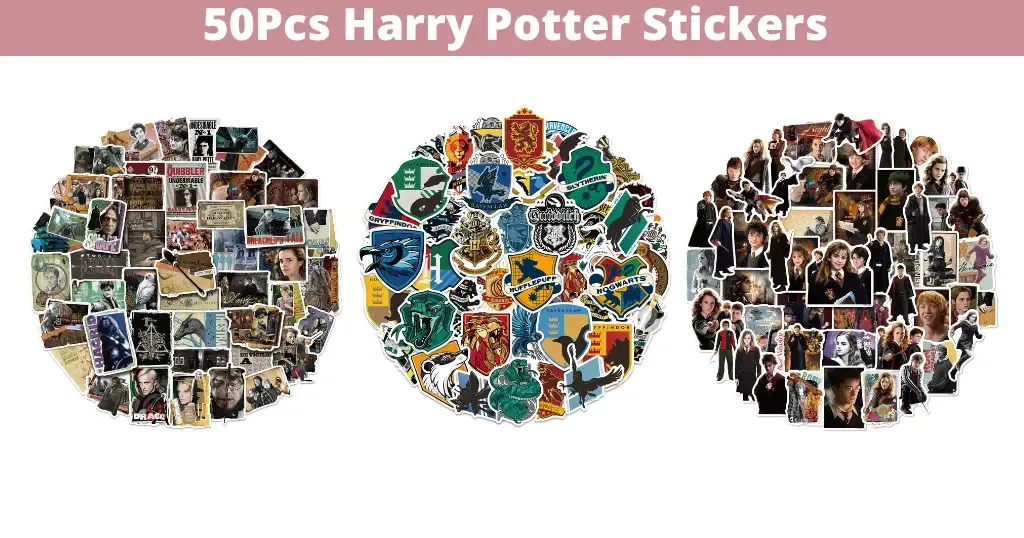 50Pcs Harry Potter Stickers