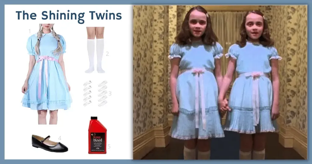 The Shining Twins (Grady Twins) Costume For Cosplay & Halloween 2024
