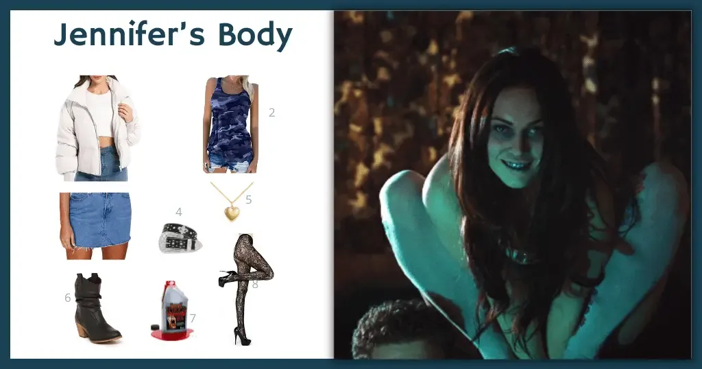 Jennifers Body Halloween Costume For Cosplay And Halloween 2024