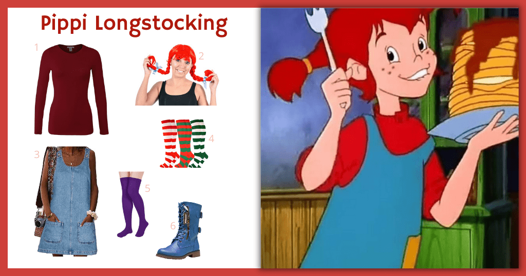 DIY Pippi Longstocking Costume Ideas [2023] For Cosplay & Halloween