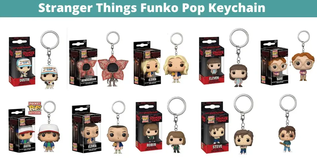 Stranger Things Funko Pop Keychain 