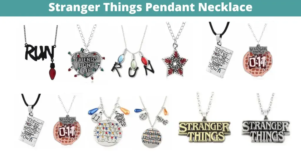 Stranger Things Pendant Necklace
