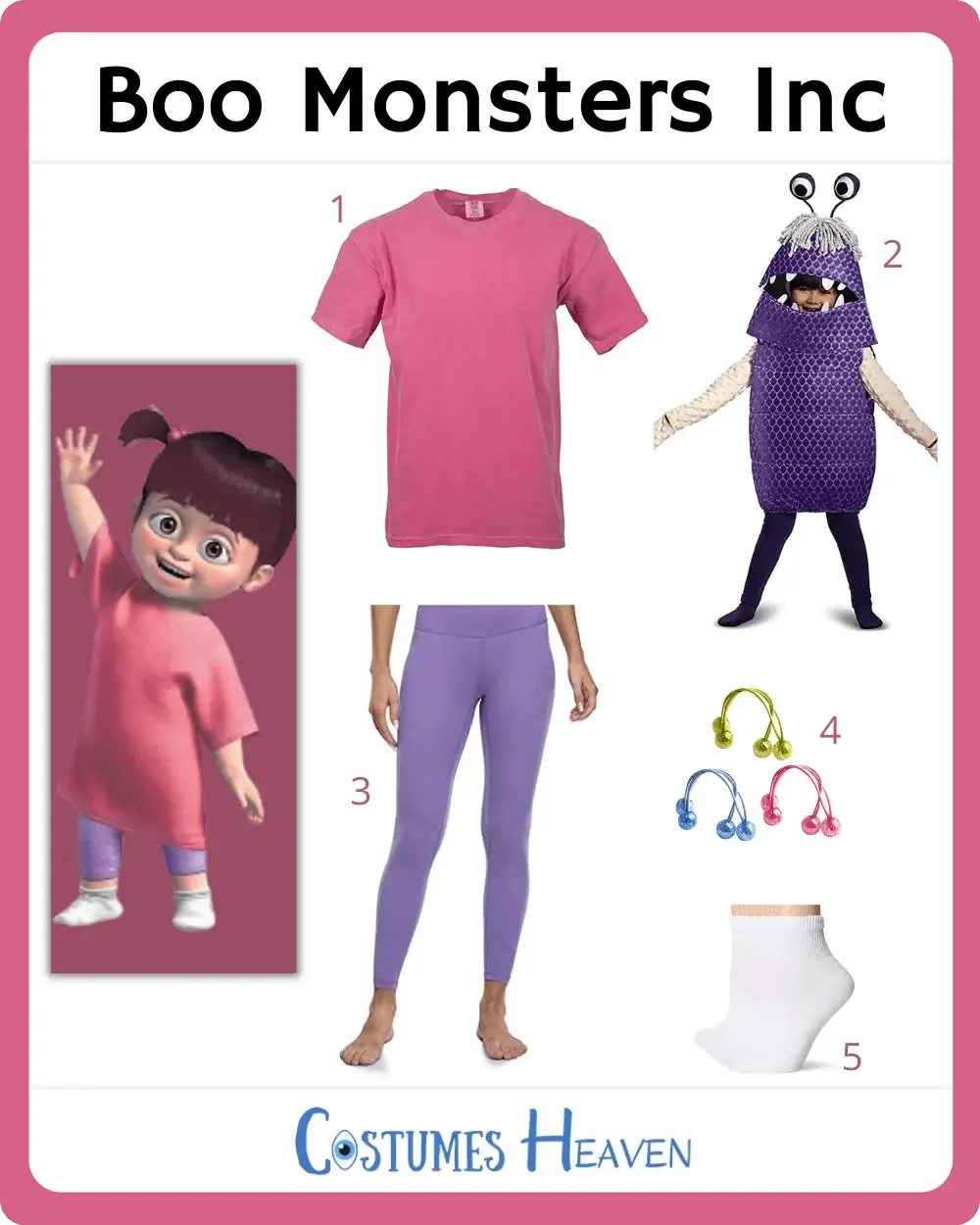 Boo Monsters, Inc. Costume