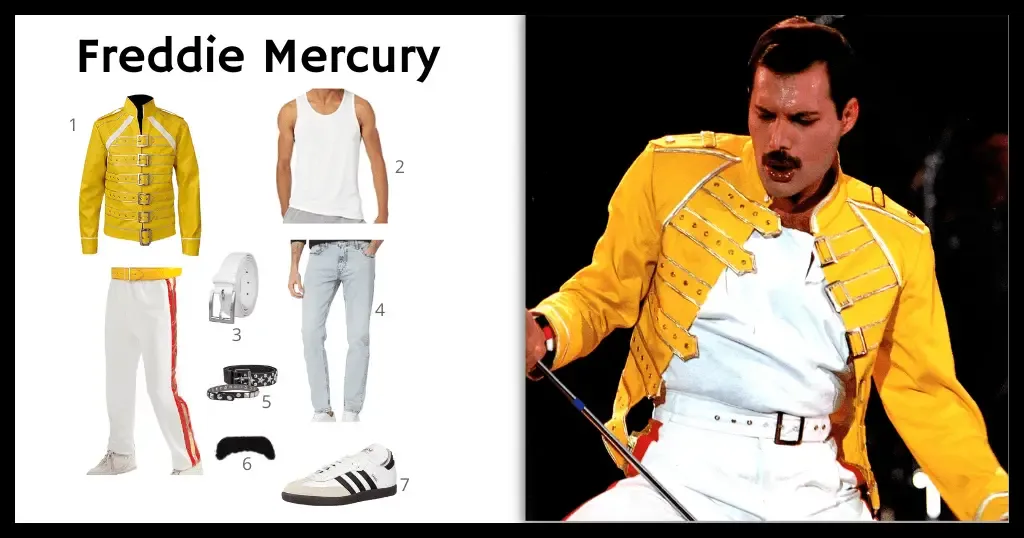 Last-Minute Freddie Mercury Costume Idea For Cosplay & Halloween 2024