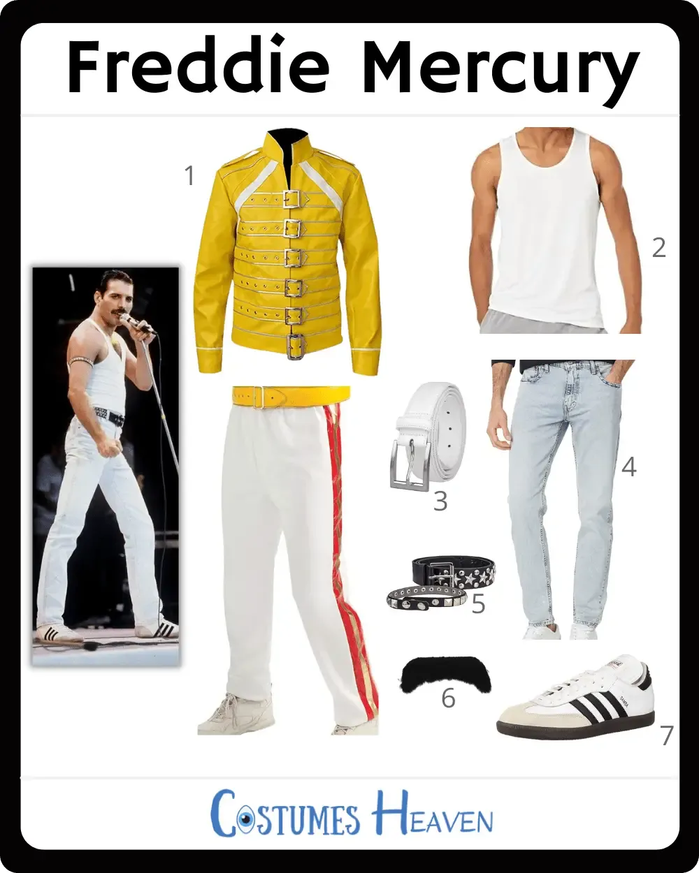 Freddie Mercury Costume