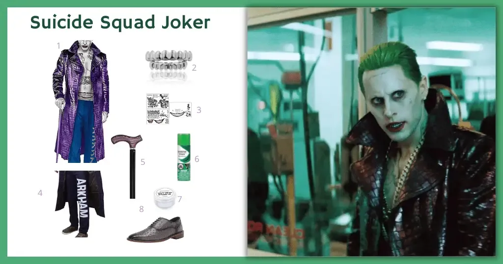 Suicide Squad Joker Outfits For Cosplay & Halloween 2024