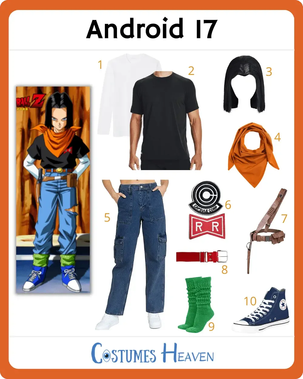 Android 17 Costume