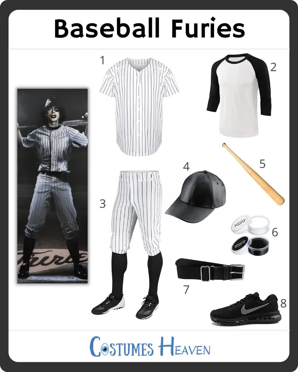 Baseball Furies Costume
