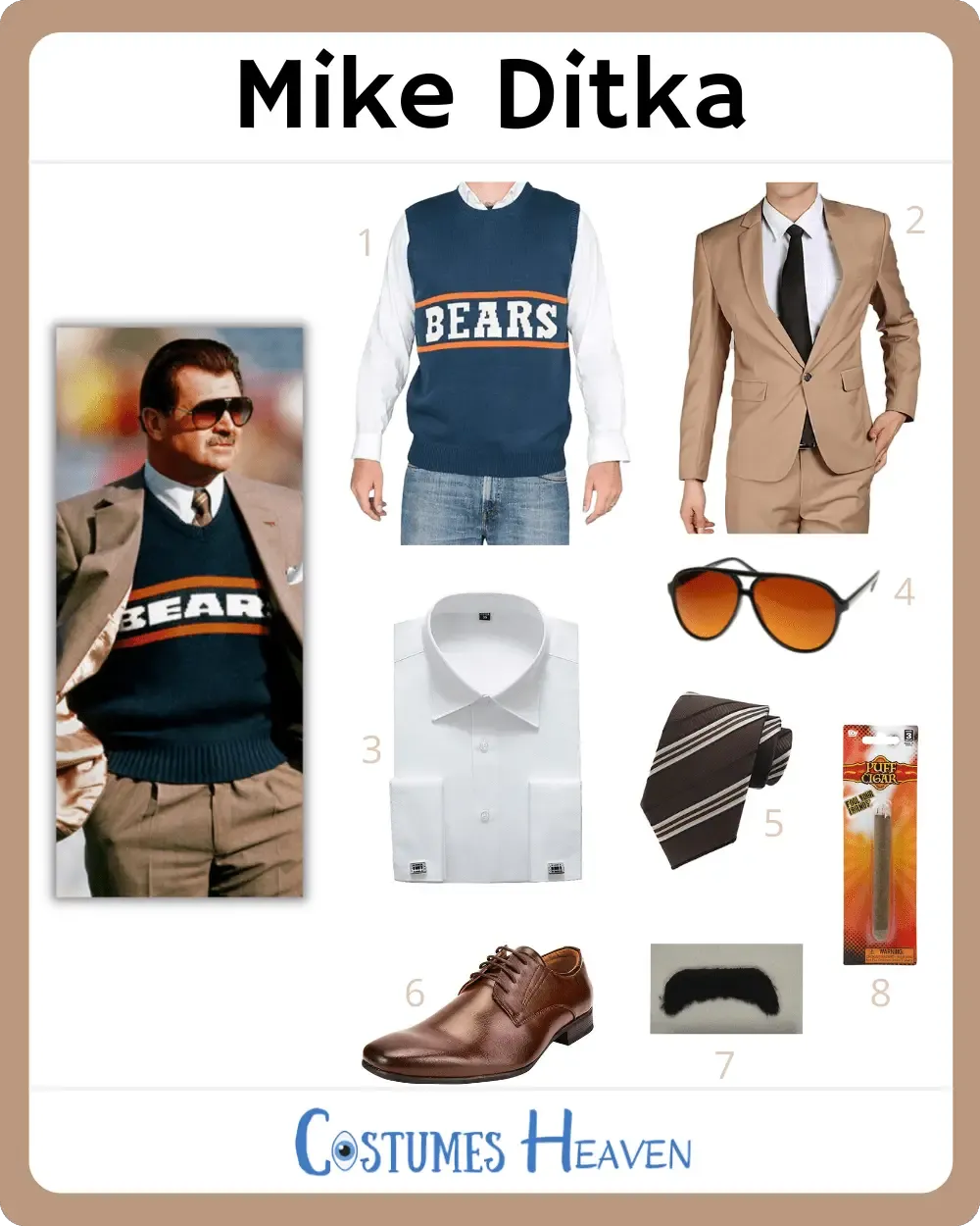 Mike Ditka Costume