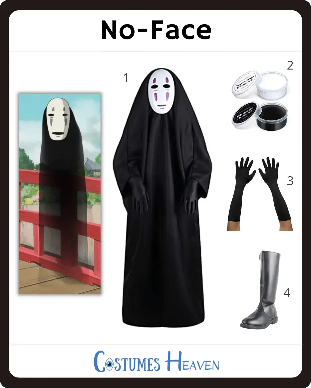 No-Face Costume
