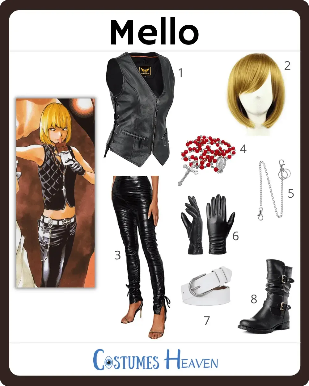 Mello Death Note Cosplay