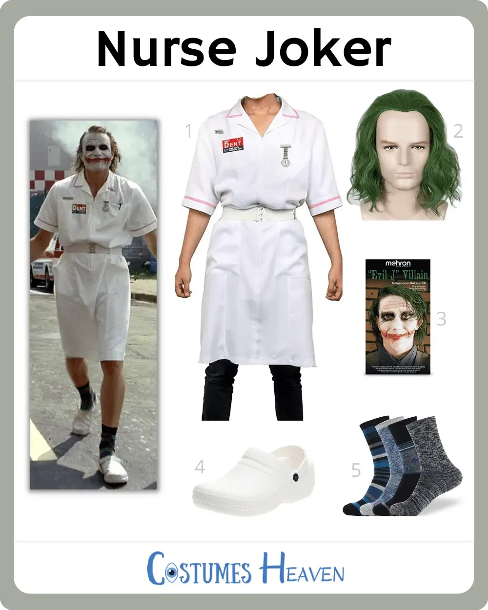 Nurse Joker Costume