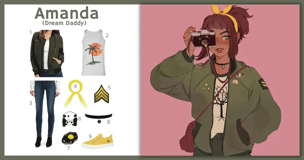 Amanda Ann from Dream Daddy Costume | Carbon Costume | DIY Dress-Up Guides  for Cosplay & Halloween