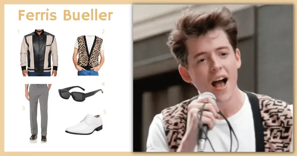 Ferris Bueller Costume For Cosplay Halloween 2024   Ferris Bueller Costume Social 