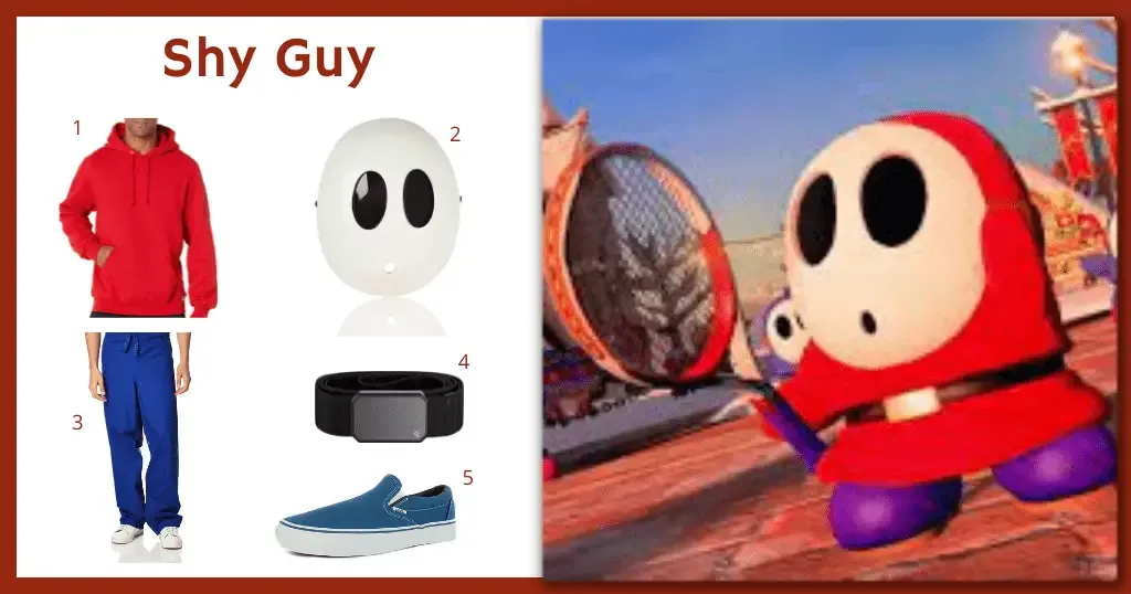 Last-Minute Shy Guy Costume Idea For Cosplay & Halloween 2024