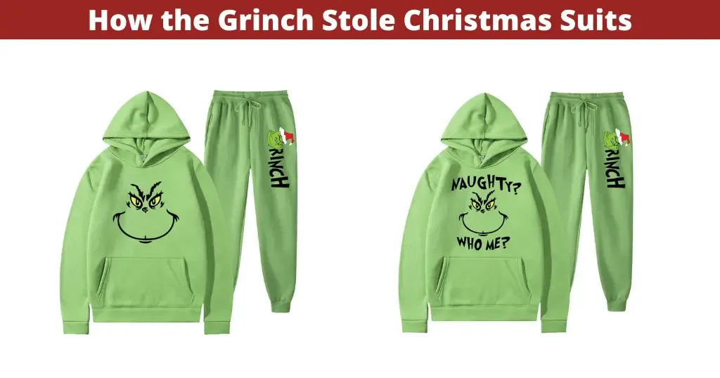 How the Grinch Stole Christmas Costumes Green Suits