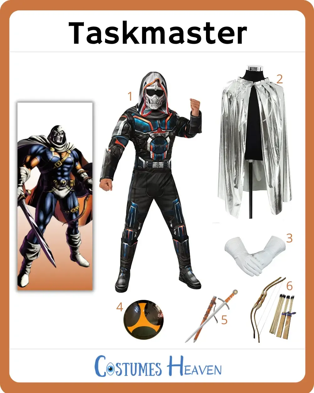 Taskmaster Costume