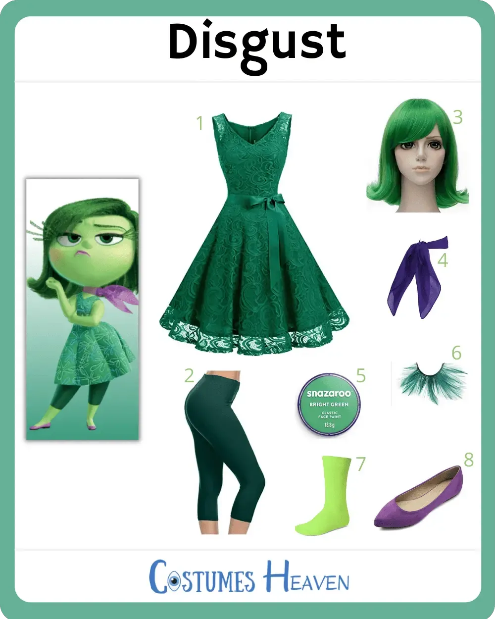 Disgust Costume