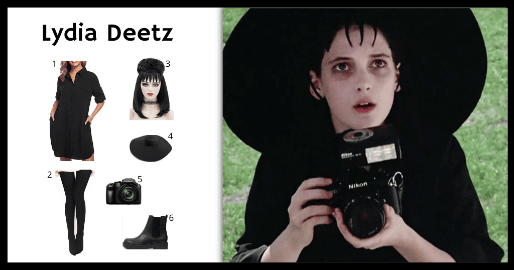 Last-Minute Lydia Deetz Costume Idea For Cosplay & Halloween 2024