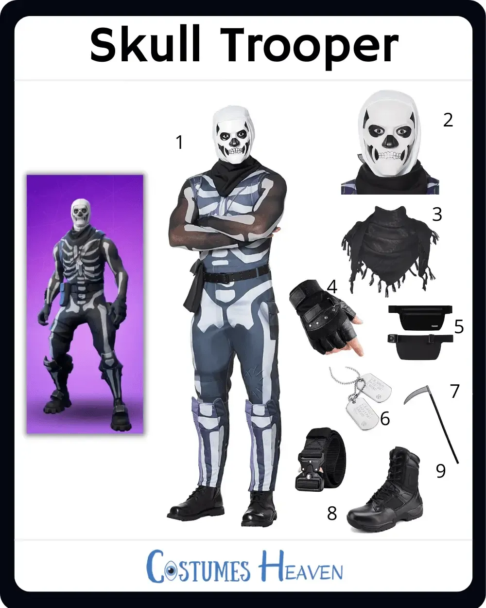Skull Trooper Costume