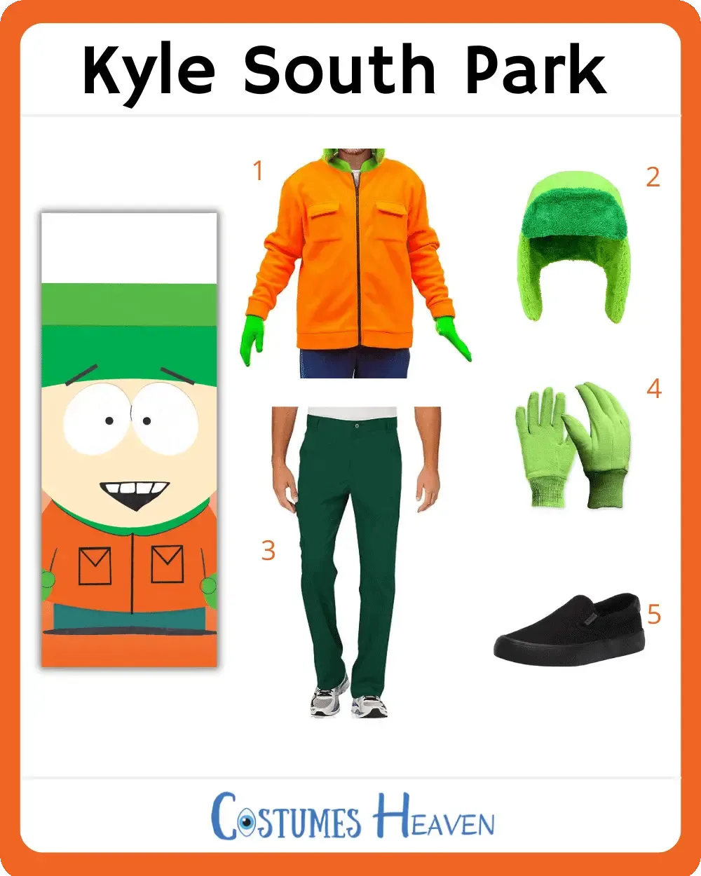 Kyle's South Park Costume