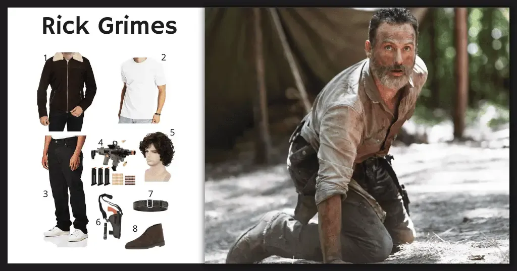 Rick Grimes Costume For Cosplay Halloween 2024   Rick Grimes 