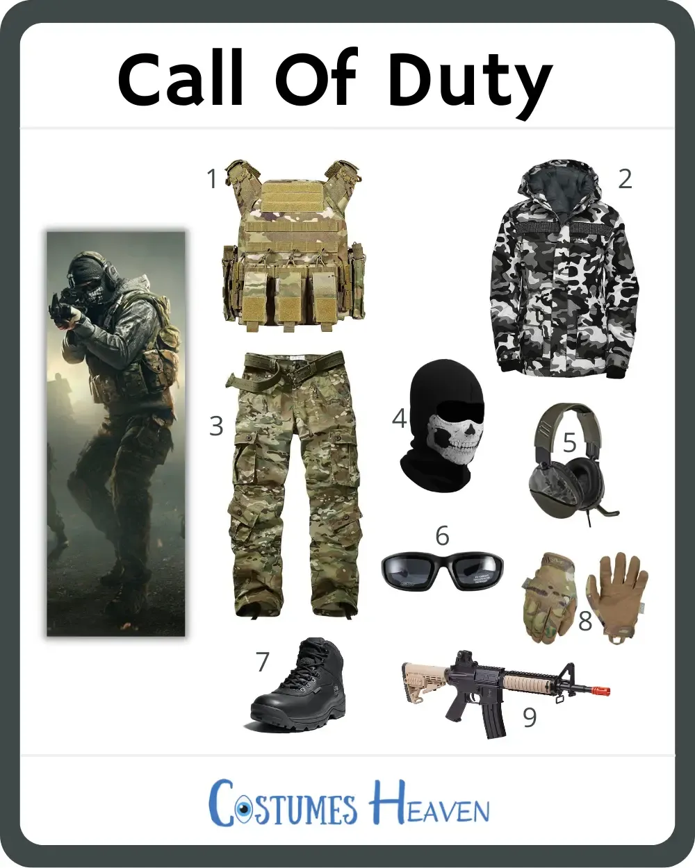 DIY Call Of Duty Halloween Costumes 2023
