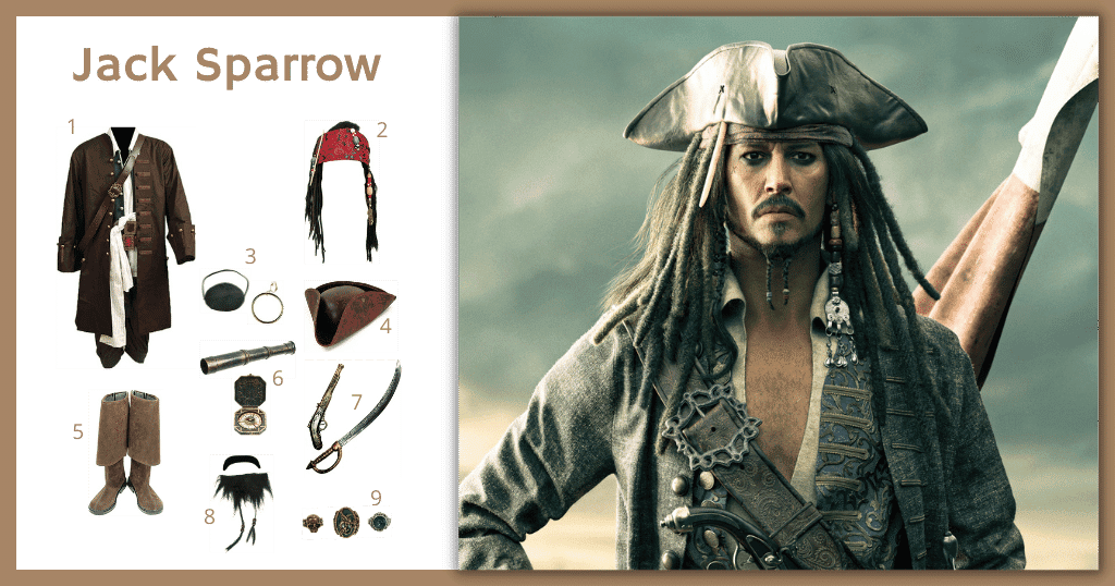 Last-Minute Jack Sparrow Costume Idea (Adult & Child Versions) For ...