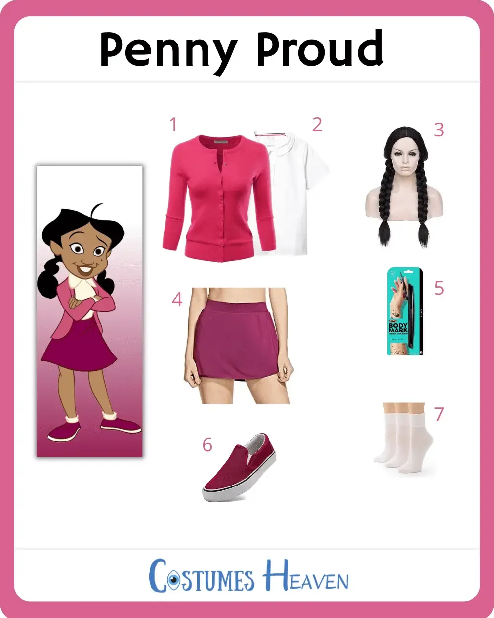 Penny Proud Outfits