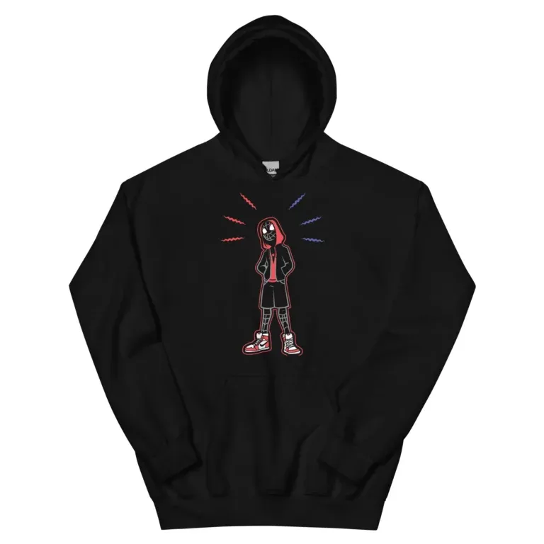 unisex heavy blend hoodie black front 6504233123a95 5000x Miles Morales: Brooklyn’s New Spider-Man