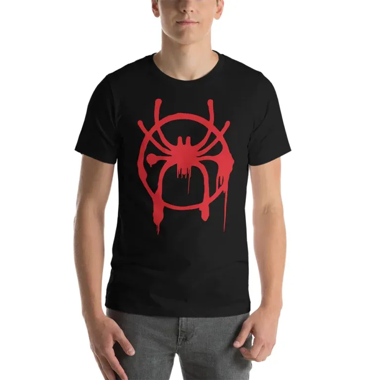 unisex staple t shirt black front 650421e19c618 5000x Miles Morales: Brooklyn’s New Spider-Man