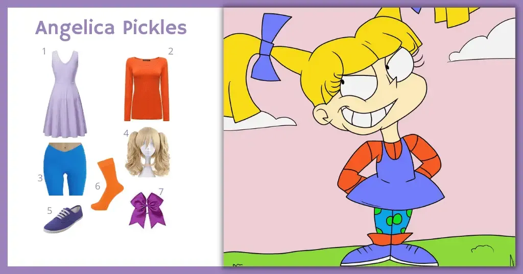 Last Minute Angelica Pickles Costume Idea For Cosplay And Halloween 2024 