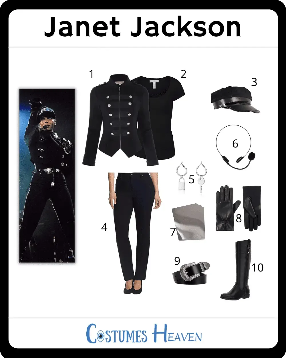 Janet Jackson Costume