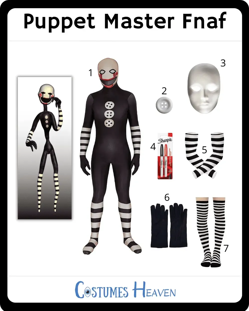 FNAF Puppet Costume –